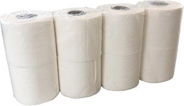 Toiletpapier, 3-laags, 200 vel, pak van 7 x 8 rollen