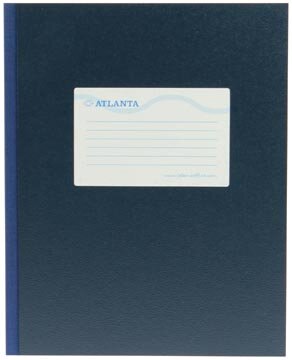 Atlanta by Jalema breedkwarto&#039;s 128 bladzijden, blauw