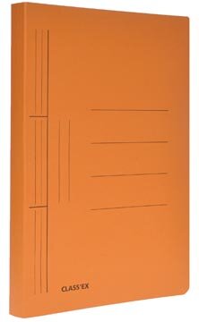 Class&#039;ex hechtmap, ft 25 x 32 cm (voor ft A4), oranje