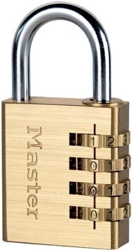 De Raat Master Lock hangslot met combinatieslot, model 604EURD