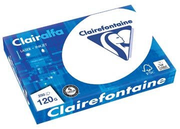 Clairefontaine Clairalfa presentatiepapier ft A4, 120 g, pak van 250 vel