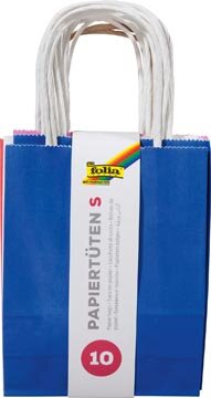 Folia papieren kraft zak, 110-125 g/m&sup2;, geassorteerde kleuren, pak van 10 stuks
