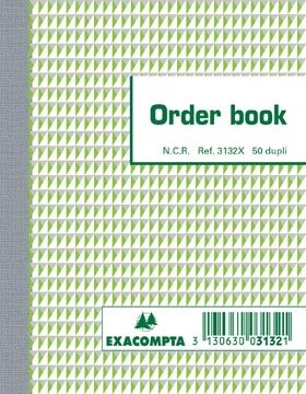 Exacompta orderbook, ft 13,5 x 10,5 cm, dupli (50 x 2 vel)