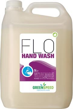 Greenspeed handzeep Flo, voor frequent gebruik, bloemenparfum, flacon van 5 liter
