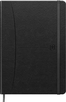 Oxford Signature Smart Journal, ft A5, geruit 5 mm, zwart