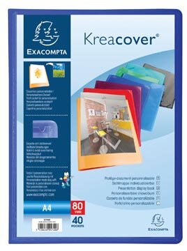 Exacompta showalbum Kreacover 40 tassen