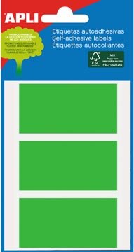 Apli gekleurde etiketten in etui groen (2074)