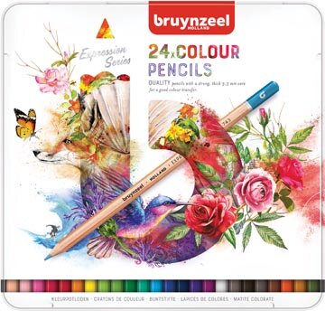 Bruynzeel kleurpotloden Expression, doos van 24 stuks