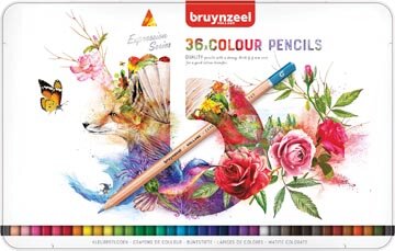 Bruynzeel kleurpotloden Expression, doos van 36 stuks