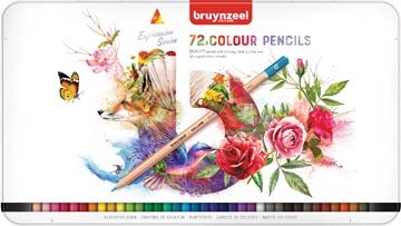Bruynzeel kleurpotloden Expression, doos van 72 stuks