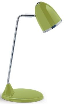 MAUL bureaulamp spaarlamp Starlet warmwit licht op voet, groen