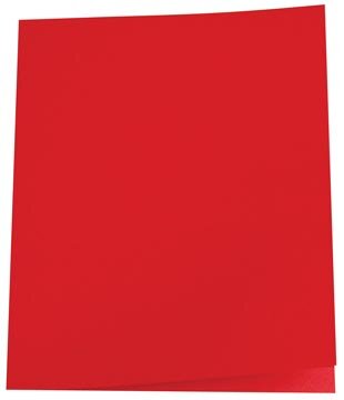 Pergamy dossiermap rood, pak van 100
