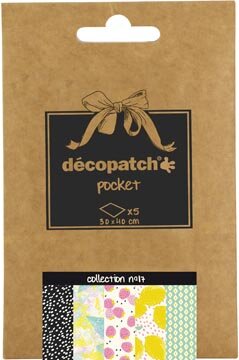 D&eacute;copatch papier Pocket, nummer 17
