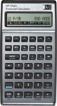 HP financi&euml;le rekenmachine 17BII+