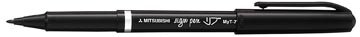 Uni-ball fineliner Sign Pen, 1mm, zwart