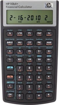 HP financi&euml;le rekenmachine 10BII+