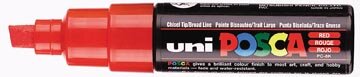 uni-ball Paint Marker op waterbasis Posca PC-8K rood