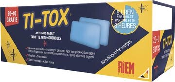 Riem Ti-Tox anti-mug navulling 20 + 10 tabletten