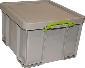 Really Useful Box opbergdoos 42 liter, gerecycleerd, grijs