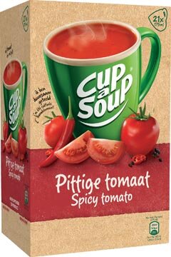 Cup-a-Soup spicy tomato, pak van 21 zakjes