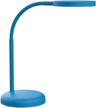 MAUL bureaulamp LED Joy op voet, warmwit licht, athlantic blue