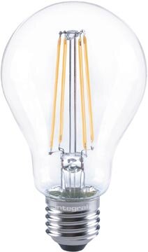 Integral Classic Globe LED lamp E27, dimbaar, 2.700 K, 7,3 W, 806 lumen