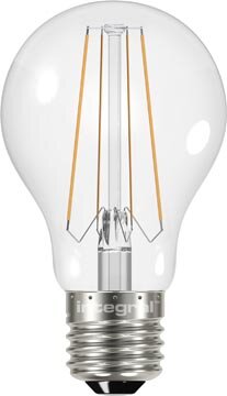 Integral Classic Globe LED lamp E27, niet dimbaar, 2.700 K, 6,3 W, 806 lumen