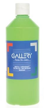 Gallery plakkaatverf, flacon van 500 ml, lichtgroen