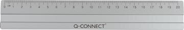 Q-CONNECT meetlat, aluminium, 20 cm