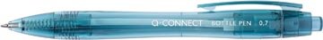 Q-CONNECT balpen Recycling PET, 0,7 mm, medium punt, blauw