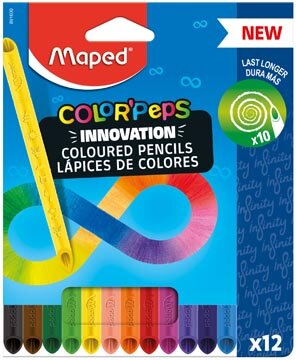 Maped Color&#039;Peps Infinity kleurpotlood, 12 potloden