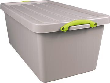 Really Useful Box Recycled opbergdoos 82 l, nestbaar, grijs