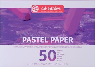 Talens Art Creation pastelpapier, 90 g/m&sup2;, ft A3, blok met 50 vellen