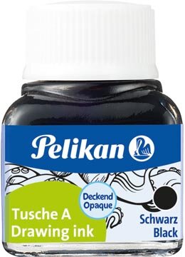 Pelikan Oost-Indische inkt zwart, flesje van 10 ml