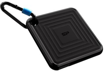 Silicon Power draagbare SSD harde schijf, USB-C, 1 TB, zwart