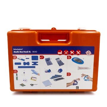 Detectaplast EHBO-koffer Medic Box Food XL, HACCP inhoud tot 30 personen