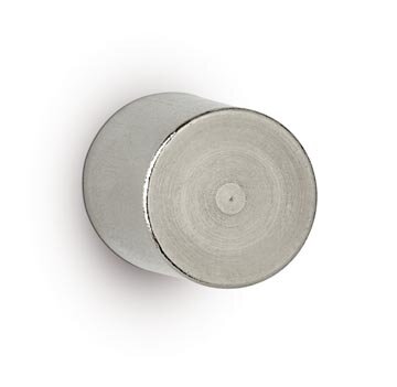 MAUL neodymium cylinder magneet &Oslash;16x20mm 9kg blister 4 voor glas-, whitebord
