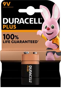 Duracell batterij Plus 100% 9V