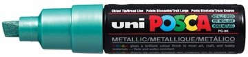 uni-ball Paint Marker op waterbasis Posca PC-8K groen metaal