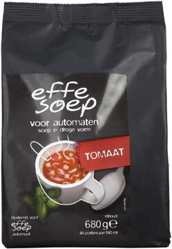 Effe Soep vending, tomaat, 140 ml, zak van 40 porties