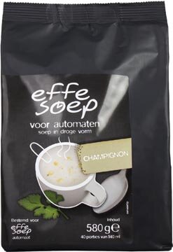 Effe Soep vending, champignon, 140 ml, zak van 40 porties