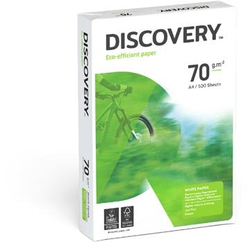 Discovery kopieerpapier ft A4, 70 g, pak van 500 vel