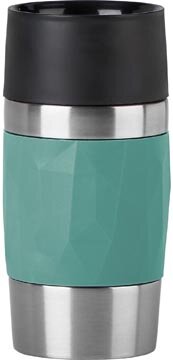Emsa Travel Mug Compact thermosbeker, 0,3 l, groen