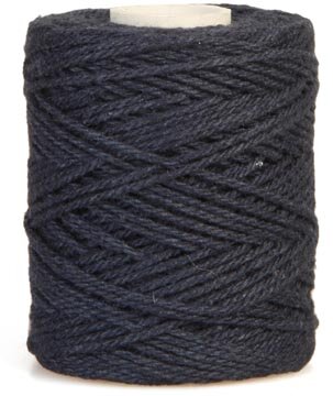 Bouhon macram&eacute;touw 50 g, ca. 65 m, dikte: 1 mm, donkerblauw