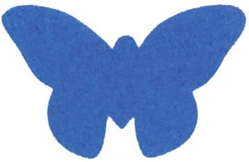 Bouhon plakvorm figuur vlinder, zakje van 400 stuks