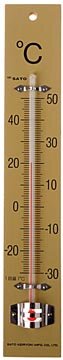Bouhon thermometer 25 x 4 cm, hout