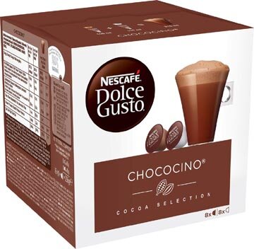 Nescaf&eacute; Dolce Gusto koffiecapsules, Chococino, pak van 16 stuks