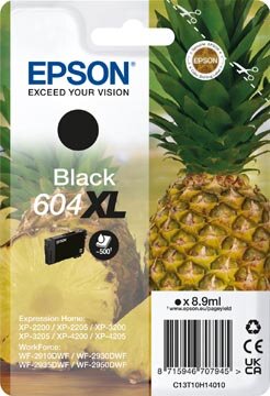 Epson inktcartridge 604 XL, 500 pagina&#039;s, OEM C13T10H14010, zwart