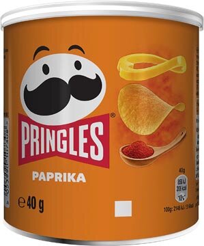 Pringles chips, 40g, paprika