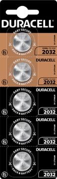 Duracell knoopcel Specialty Electronics CR2032, blister van 5 stuks